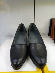 کفش پاشنه دار زنانه چرم فلوتر