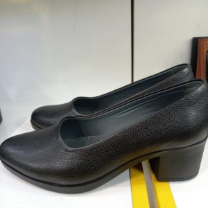 کفش پاشنه دار زنانه چرم فلوتر