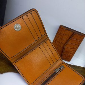 کیف پول و جاکارتی چرم طبیعی