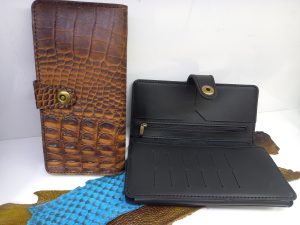 کیف پول چرم گاوی