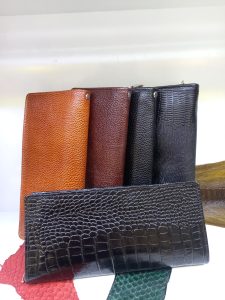 کیف دسته چک چرم