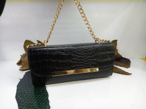 کیف چرم طبیعی زنانه- مجلسی